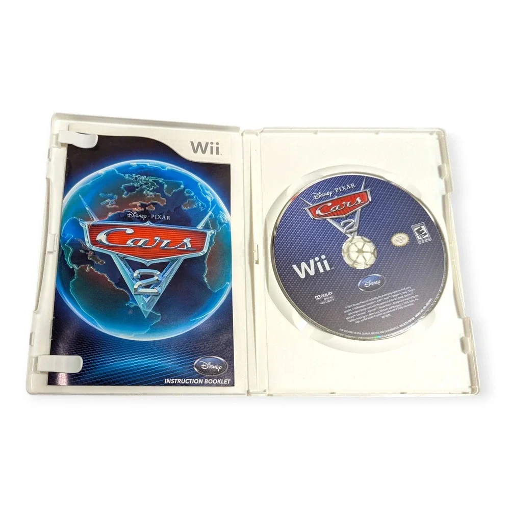 Nintendo Wii 4 Game Lot Sonic Colors Iron Man 2 Cars 2‎ Speed Racer CIB Bundle